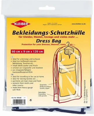 Produktbild von KLEIBER Bekleidungs-Schutzhülle lang transparent