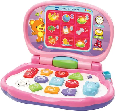 Produktbild von Vtech Entdecker-Laptop pink