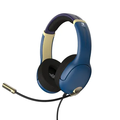 Produktbild von PDP Headset Airlite Zelda    blau/gold       Switch