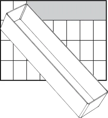 Produktbild von Einsatz B.55xT.235xH.47mm f.Nr. 871325-871332,871545-871552 u.a. Einsatz 55 A8-3