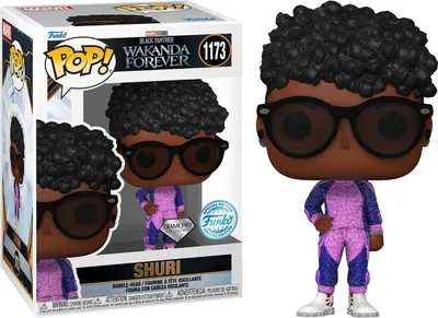 Immagine prodotto di Statuetta Funko POP Black Panther 1173 Shuri diamond Special Edition  Brokatowa
