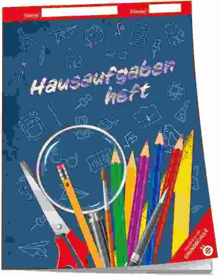 Produktbild von Trötsch Hausaufgabenheft Grundschule Tafel blau