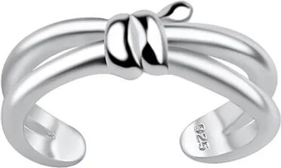 Produktbild von Ohrklemme Silber 925: Ear Cuff Ohrring "Knoten"