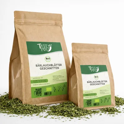 Produktbild von Tasty Pott  Bärlauch getrocknet & geschnitten - im Beutel - 100g