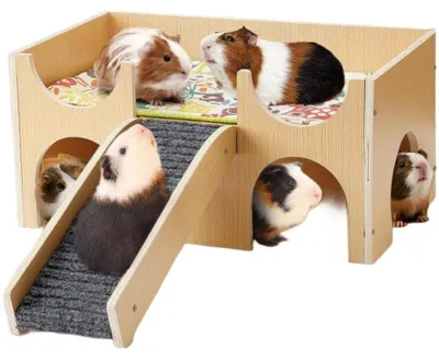 Produktbild von Natürliches Hamsterversteck aus Holz, 38 cm groß