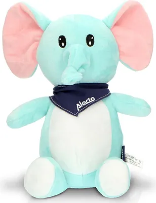 Immagine prodotto di Alecto BC350 - Peluche elefante con suoni rilassanti e luce notturna