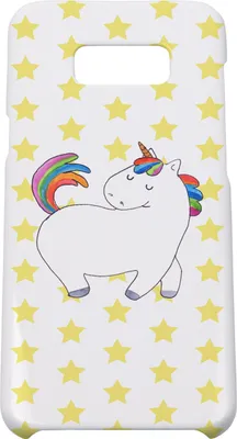 Produktbild von Mr. & Mrs. Panda Samsung Galaxy S8 plus Handyhülle  Einhorn Stolzieren - Weiß - Geschenk, Einhörner, Unicorn, Reiter, Cover, Reiten, Freundin, Handy Case, Hülle