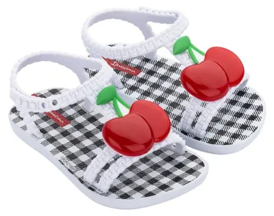Produktbild von Sandalen für Kinder Ipanema My First VII weiß mit Kirschen 25,5