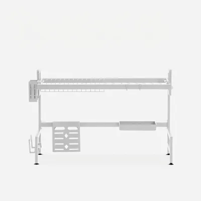 Produktbild von Abtropfgestell für die Spüle 105x27x56cm Nalan Plus - Weiß