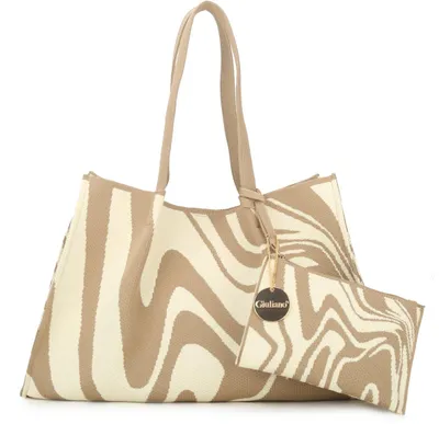 Immagine prodotto di Borsa shopper Giuliano Elaris - Donna - Beige