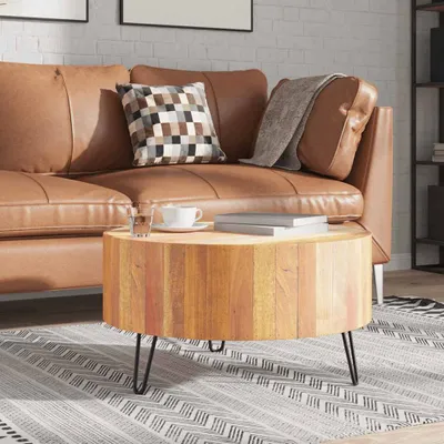 Image de Maison Exclusive - Table basse en bois massif recyclé