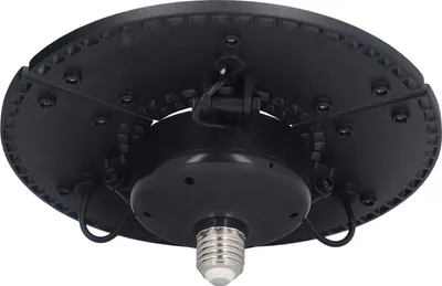 Image de LED Bay Light 60W Waterproof 288 Lamp Beads Foldable 3 Leaf E26 E27 Garage Light for Basements 100 to 277V