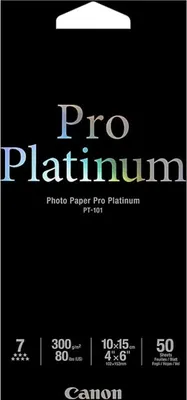 Image de Canon 2768B014 - Papier Photo Pt-101 Platinum