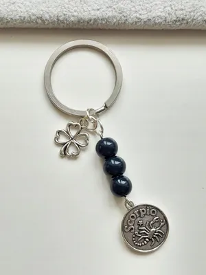 Obrázok produktu pre Prívesok Na Kľúče Znamenie Zverokruhu Škorpión