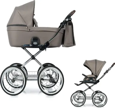 Produktbild von Coss Classic 2 in 1 inkl. Sportsitz und Zubehör in Farbe Brown - erhältlich in 3 weiteren Farben