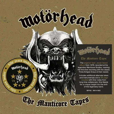 Obrázok produktu pre Motörhead - The Manticore Tapes (CD)