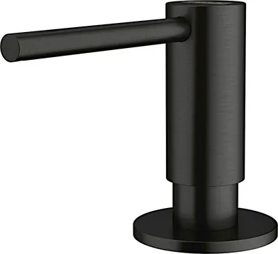 Produktbild von Franke Atlas schwarz gebürstet Einbau-Seifenspender 112.0717.102