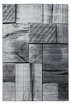 Produktbild von Parma Lami teppich kurzflor rechteckig 280x370cm schwarz
