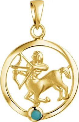 Produktbild von Damen Anhänger 925 Sterling Silber Schütze Monatsstein