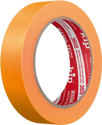 Produktbild von kip WASHI-TEC STANDARD Goldkrepp orange 24 mm x 50 m