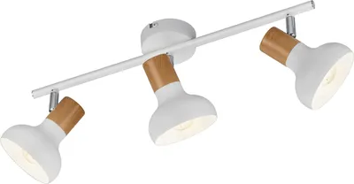 Immagine prodotto di Faretto da soffitto triplo bianco orientabile 3xE14 10W Latika RL