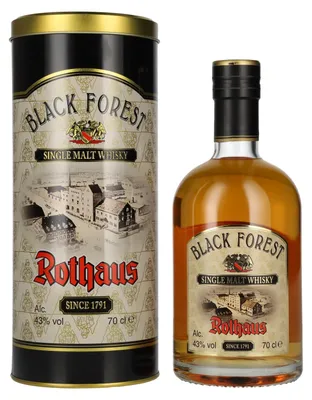 Produktbild von Black Forest Rothaus Single Malt Whisky Edition No. 15 43% Vol. 0,7l in Tinbox