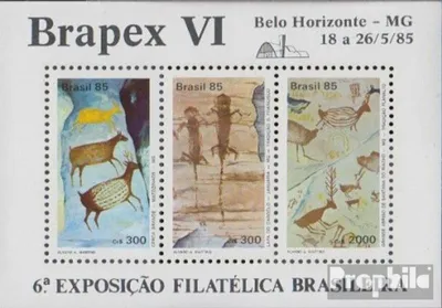 Produktbild von Briefmarken Brasilien 1985 Mi Block67 (kompl.Ausg.) postfrisch Briefmarkenausstellung