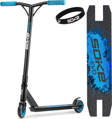 Produktbild von SOKE EVO Blaues und rotes Kickbike