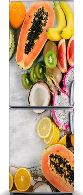 Produktbild von Tulup Kühlschrankdekoration - Magnetmatte - 70 cm x 190 cm - Magnet auf dem Kühlschrank - Obst