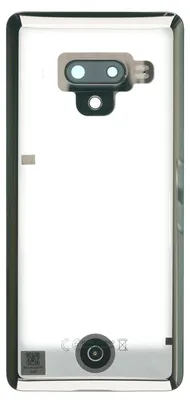 Produktbild von HTC U12+ Backcover + Kameraglas + Kleber (Translucent), Transparent