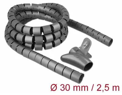 Produktbild von DeLOCK 18846, Grau, Polyethylen, 3 cm, 1 Stück(e)