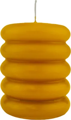 Produktbild von Stumpenkerzen "Sculptura" Natur, 110 x Ø 90 mm, 4 Stück, Weihnachtskerzen, Adventskerzen-Set