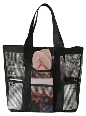 Produktbild von Faltbare Wasserdichte Strandtasche mit 9 Fächern