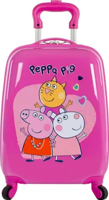 Immagine prodotto di eOne Peppa Pig - Trolley per bambini a 4 rulli da 46 cm (Peppa Pig)