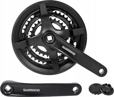 Produktbild von Kurbelsatz 3 x 6/7/8s Shimano Tourney FC-TY301 48x38x28 170mm