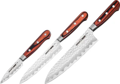 Produktbild von Samura KaijuBolster-Set mit 3 Kchenmessern SKJ0220B