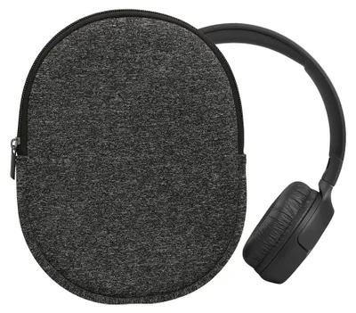 Produktbild von kwmobile Neopren Kopfhörer Tasche für Tune 600 / 500BT / 510BT / 450 - Kopfhörer Case - Hülle Reise Beutel für Headset Headphones - Weiche Over Ear