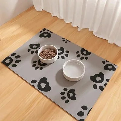 Zdjęcie produktu dla Mata do karmienia psa chłonna wodoodporna antypoślizgowa 40X60 cm