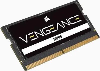 Obrázok produktu pre Pamäť RAM - CORSAIR - Vengeance DDR5 - 32 GB - 4800 MHz - SO-DIMM - 1,1 V - čierna