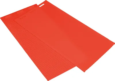 Image de 2 feuilles de fond en cire d'abeille de 5,4 mm, machine manuelle de gaufrage, moule en silicone pour cire d'abeille, outil de rucher DIY, 41,3 x 20,5 cm, rouge