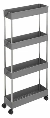 Image de Songmics, boîte de rangement Akim, gris