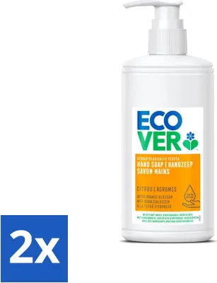 Immagine prodotto di Ecover - Sapone per le mani - Agrumi e fiori d'arancio - 250 ml - Confezione risparmio - 2 barrette