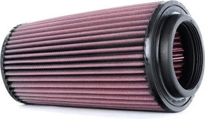 A K&N air filter is shown against a white background.