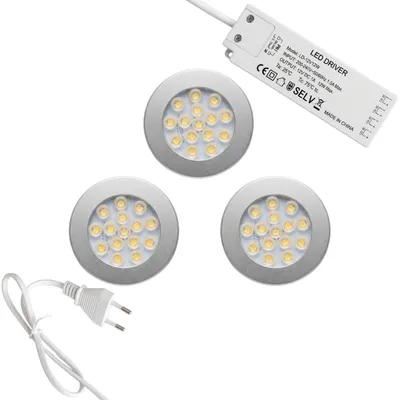 Produktbild von kalb | Orbis LED Unterbauspot Einbauspot 3er SET