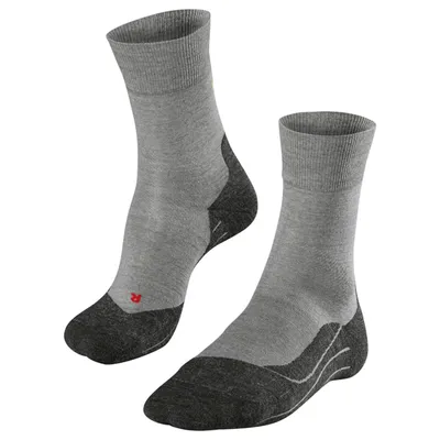 Produktbild von FALKE RU4 Wool Laufsocken light grey melange 39-41