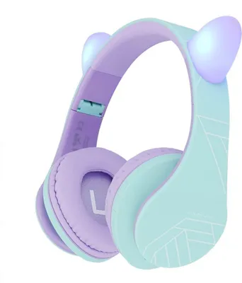 Produktbild von Bluetooth mit 85dB Lautstärkebegrenzung, Faltbar mit Tragetasche, Kopfhörer Over Ear Kabellose und Kabel mit Mikrofon, Micro-SD-Modus für Handy, PC