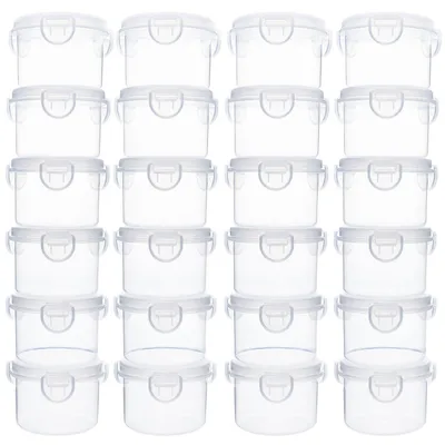 24 Vorratsdosen 200 ml BPA-frei, mikrowellen- & spülmaschinenfest