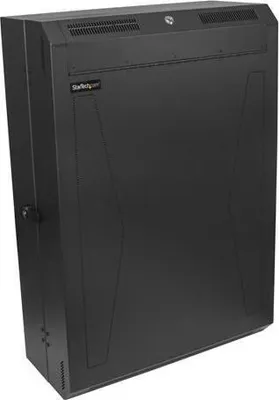 Immagine prodotto di StarTech.com Armadio per server - 6U - profondità 76 cm - Armadio di rete montabile a parete - Rack per server - Armadio per alloggiamento rack - Adatto al montaggio a parete - Nero - 6U