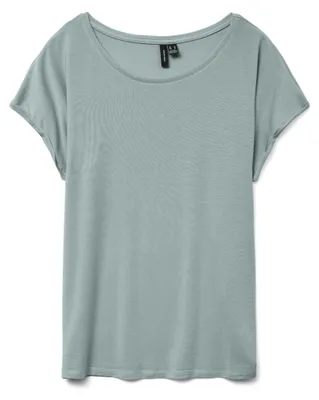 Immagine prodotto di VERO MODA, maglietta a tinta unita Vmava, modello Ss, collezione JRS Noos