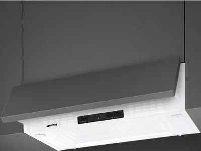 Image de Smeg KSEIR62BE2 Hotte d'aspiration semi-encastrée (Pullout) Blanc 225 m³/h D